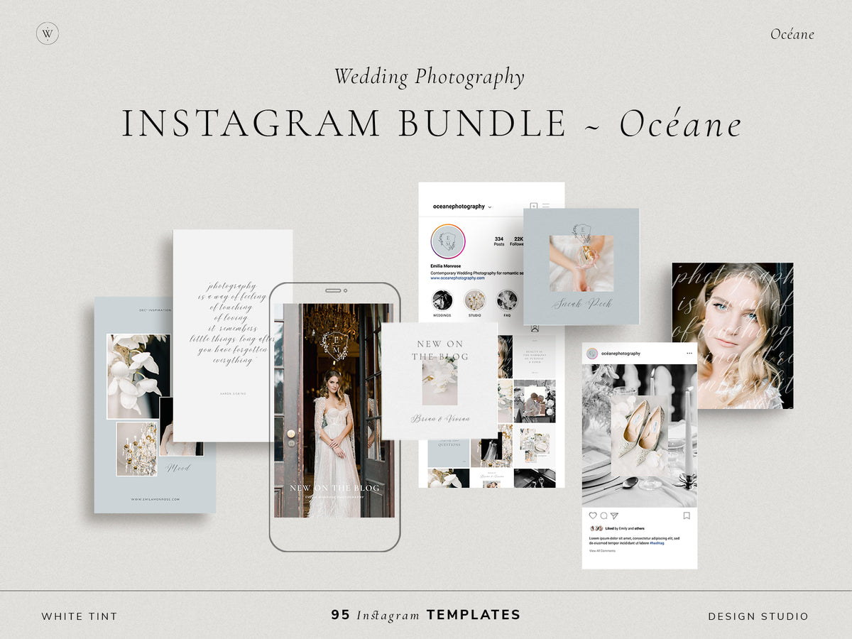 <i>canva</i><br>Instagram Bundle<br> <i>oceane</i>