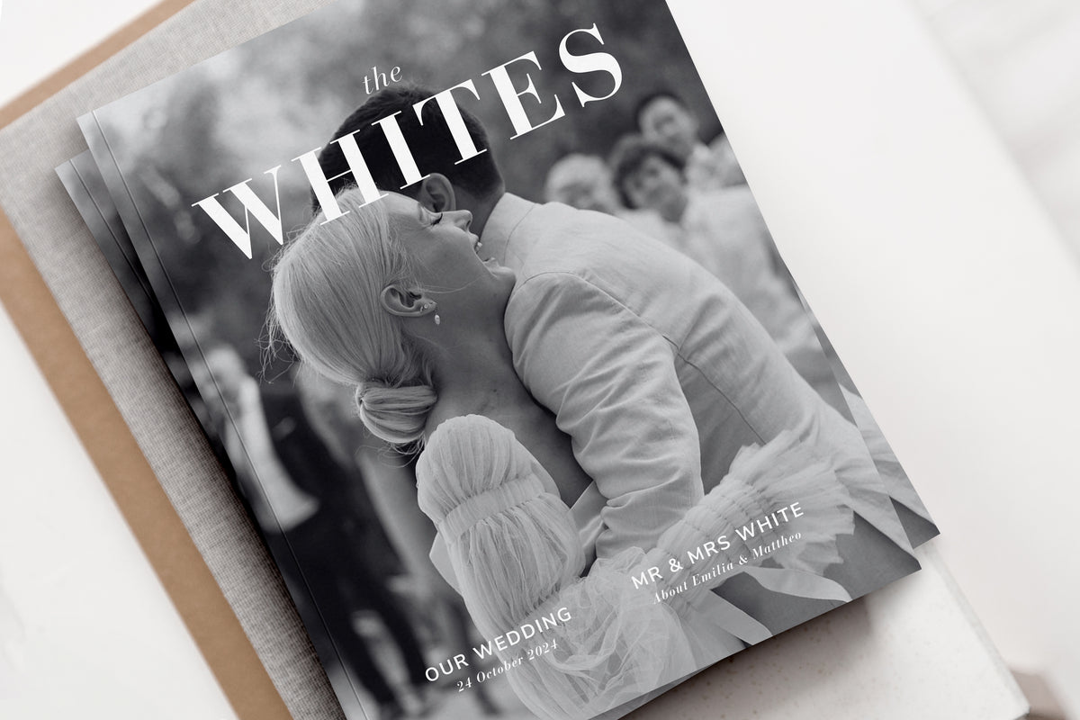 Table Magazine COFFEE TABLE BOOK Wedding Magazine | 03 – WHITE TINT - GRAPHIC DESIGN ...