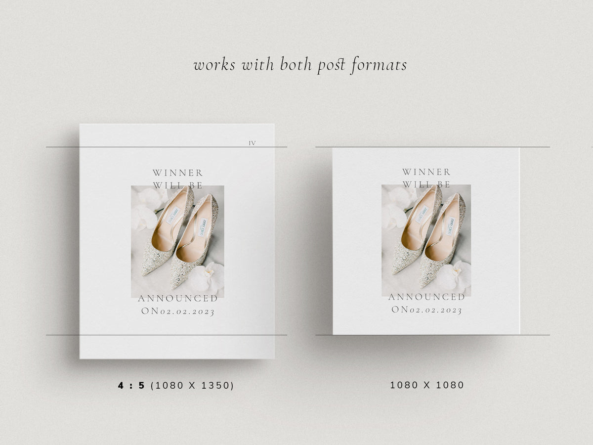 modern elegant photography canva instagram post and carousel template for wedding photographers by white tint design