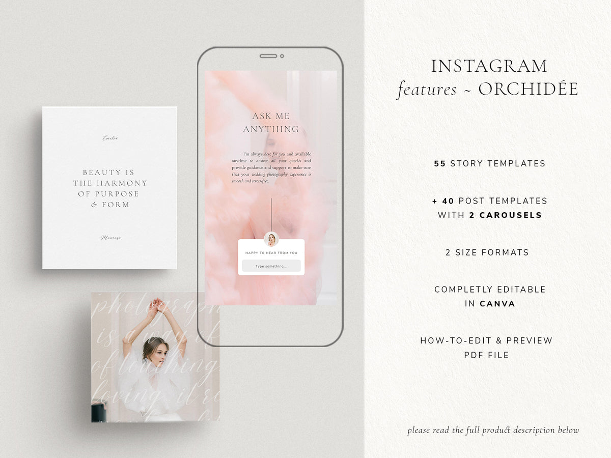 Instagram Bundle ~ Orchidée