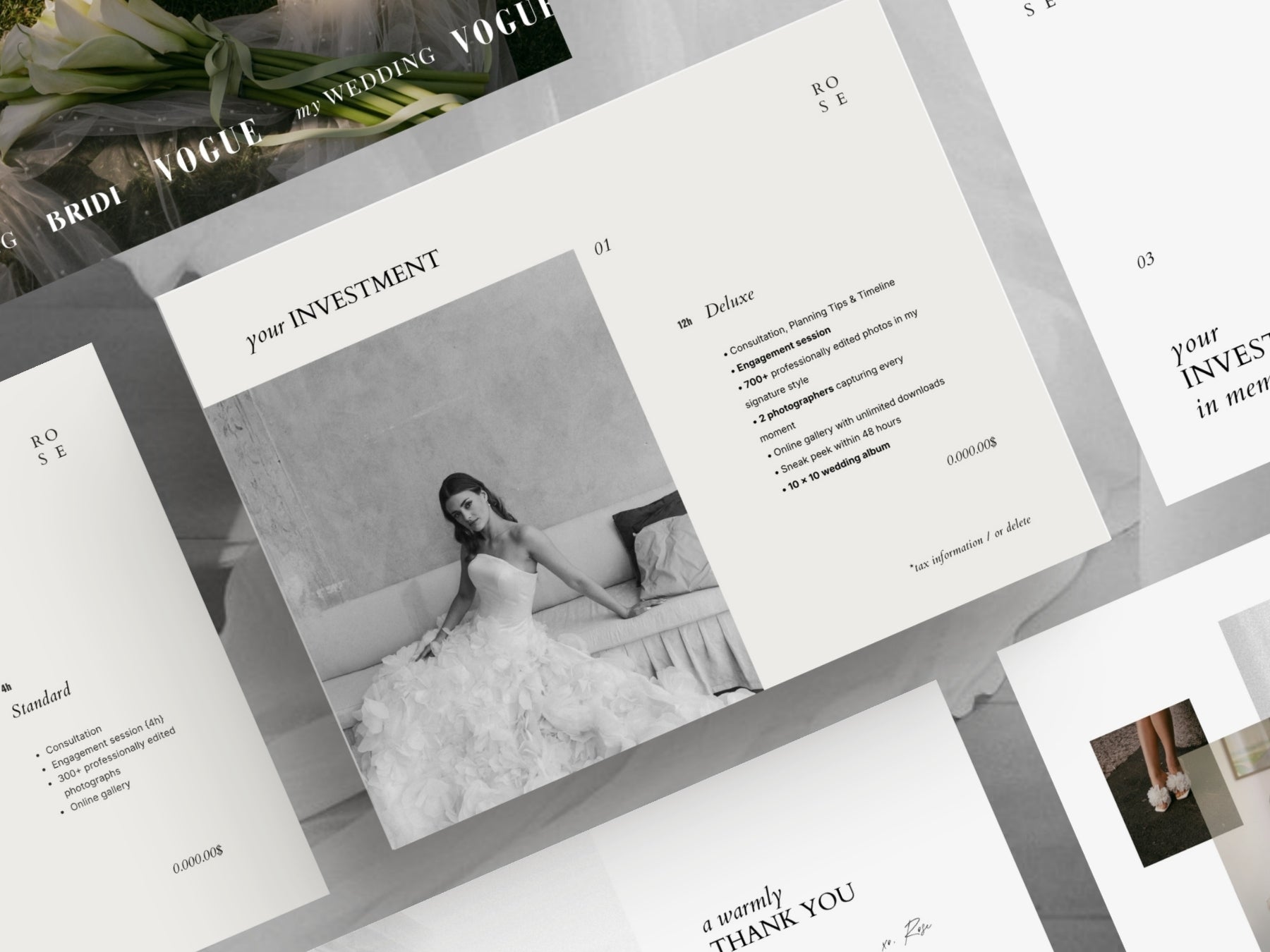 Pricing Services Guide ~ Rose