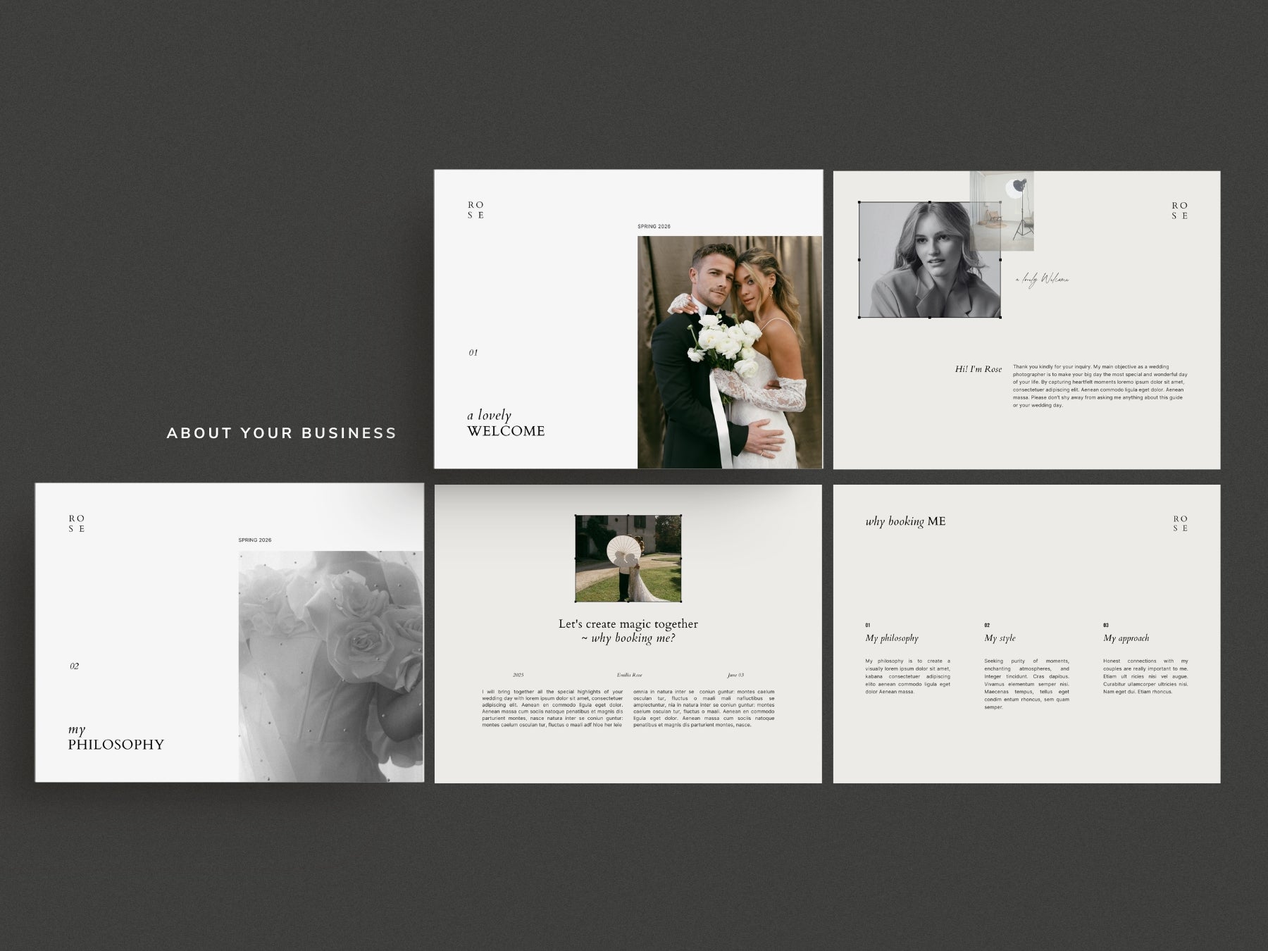 Pricing Services Guide ~ Rose