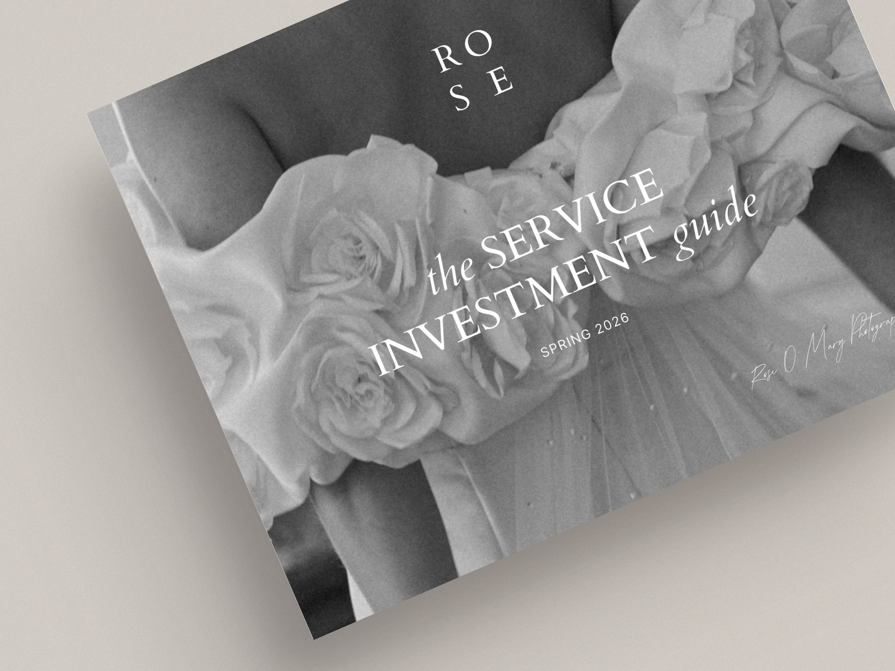Pricing Services Guide ~ Rose