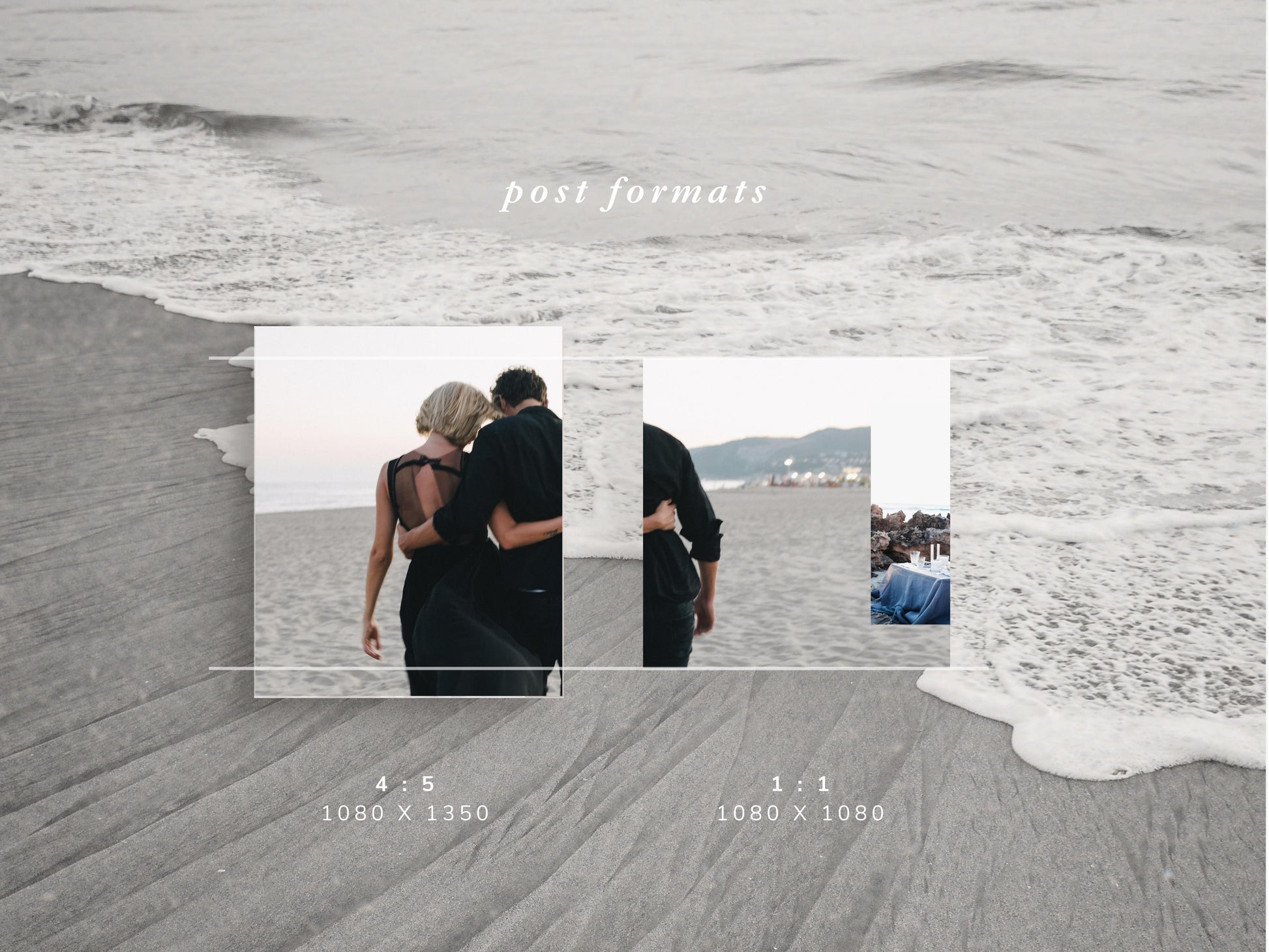 modern timeless minimal social media instagram carousel post templates editable in canva for wedding photographers