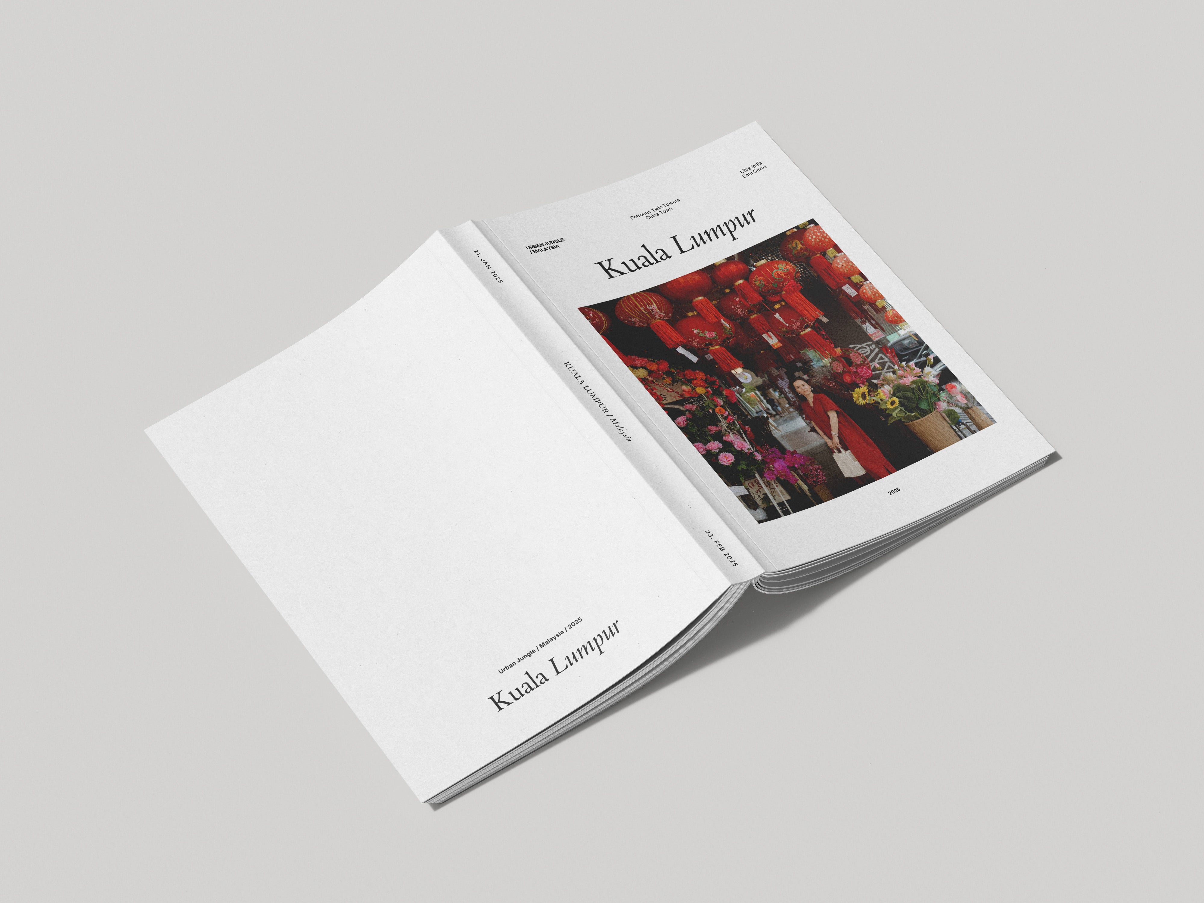 Minimalist travel photo book template in Canva featuring an professional editorial layout, DIY coffee table book design with modern editorial style and clean aesthetic pages, evoke layout studio