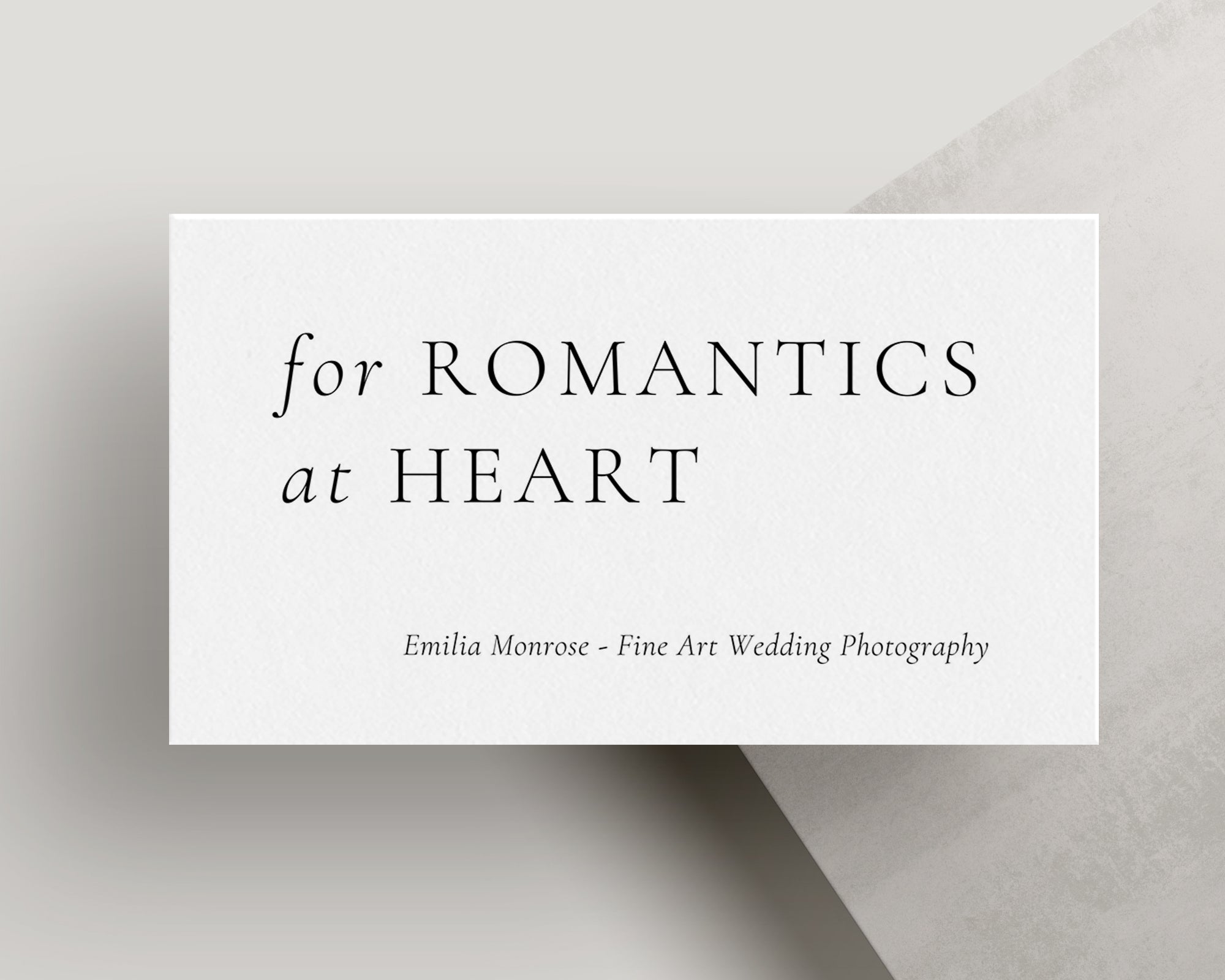 Business Card ~ Fine Art