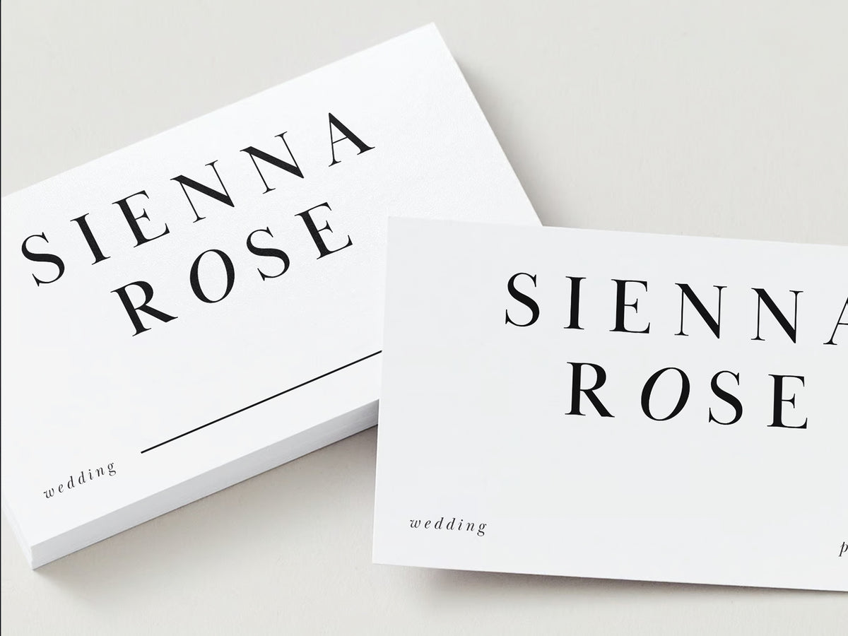 modern minimal elegant photography business card canva template by white tint design