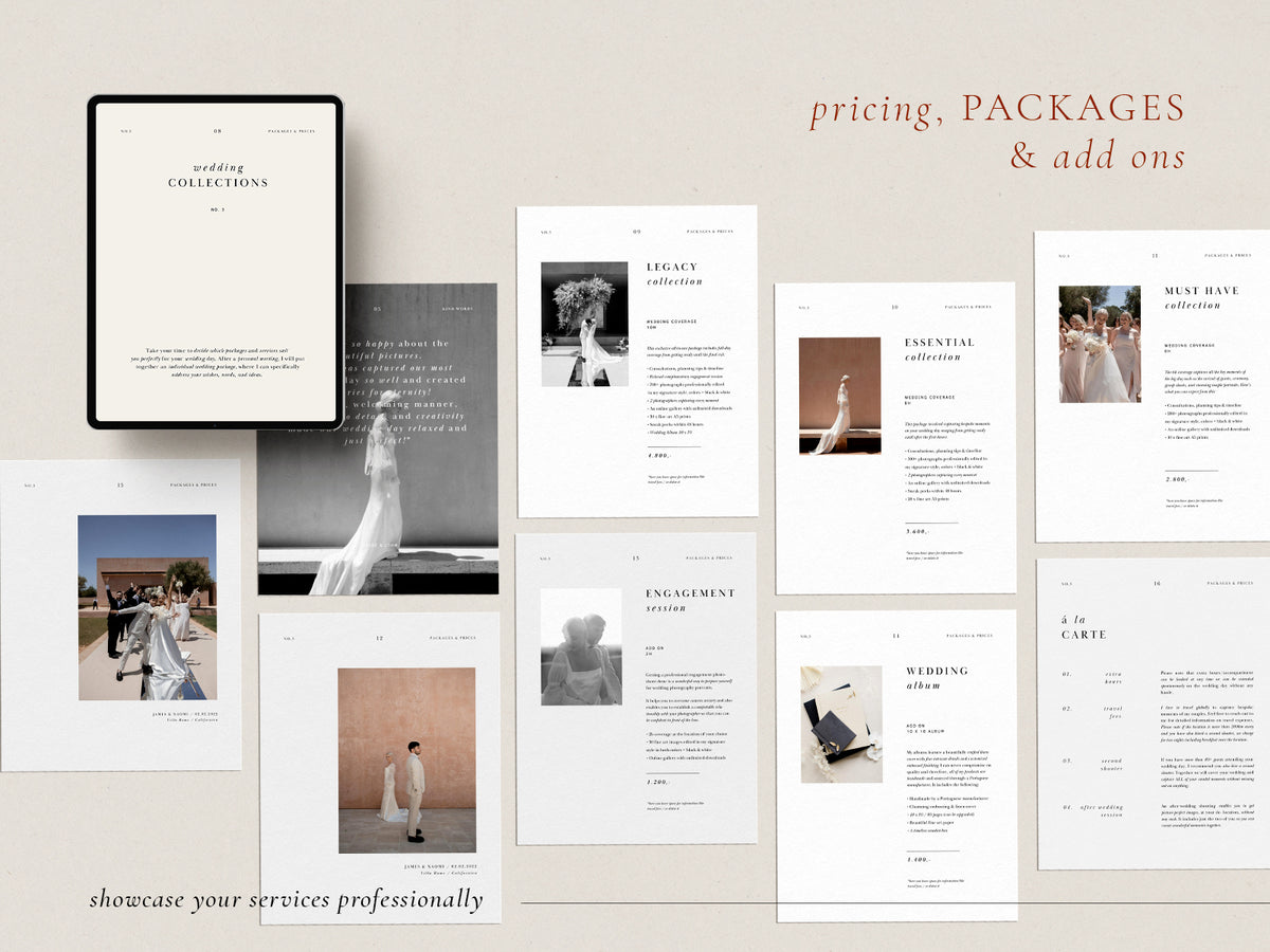 <i>canva</i><br>Photography Marketing BUNDLE<br> <i>sienna</i>