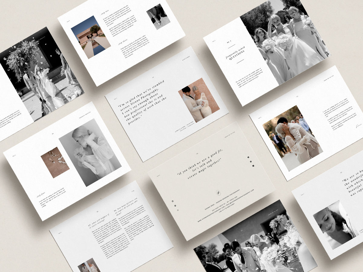 <i>canva</i><br>Photography Marketing BUNDLE<br> <i>sienna</i>