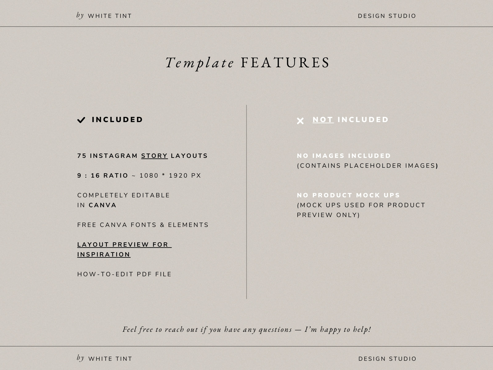 Instagram Story Template ~ Rose