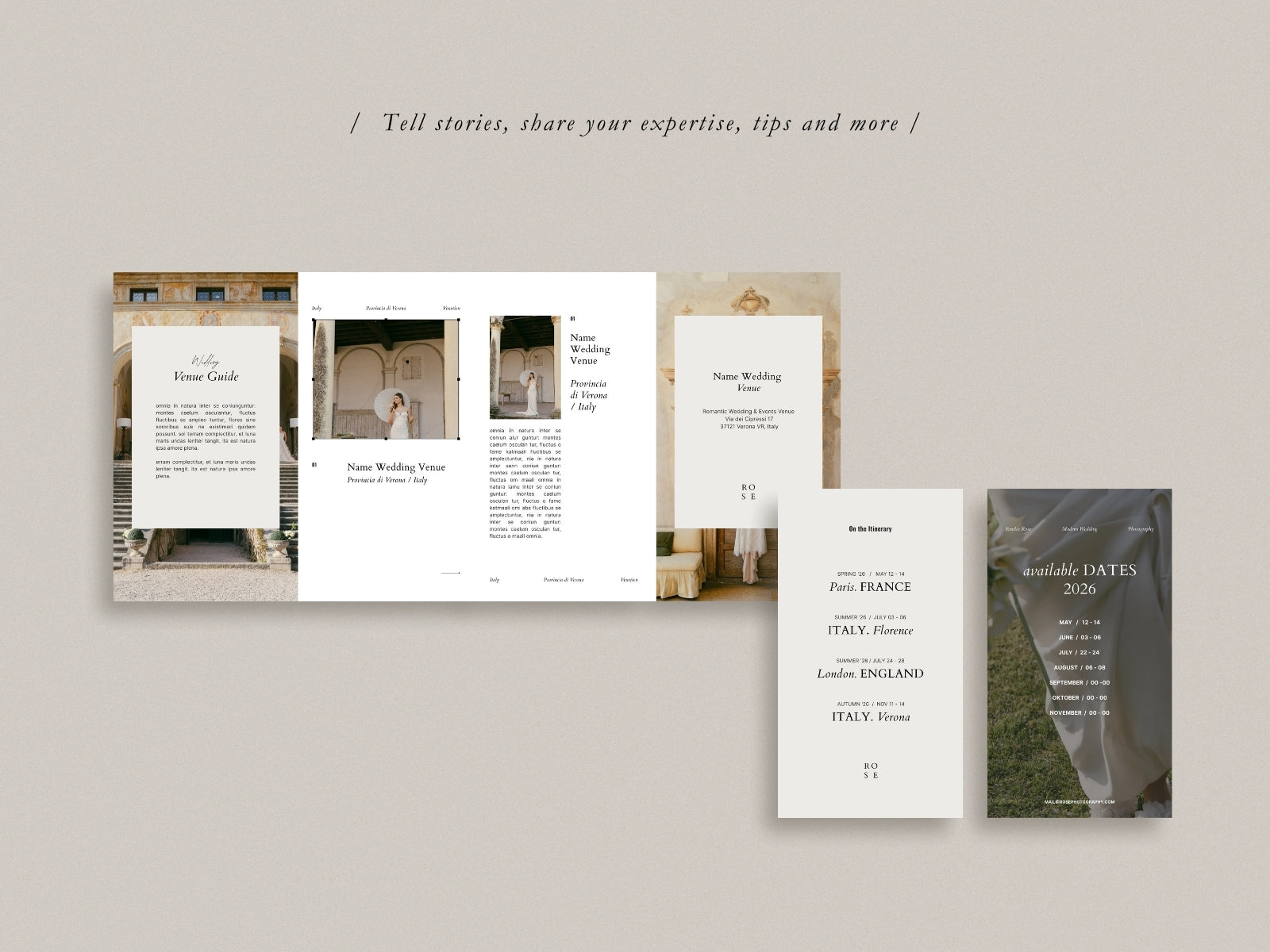 minimal modern aesthetic Canva wedding photography Instagram story template, elegant clean Instagram stories for wedding photographers, social media IG templates by white tint design
