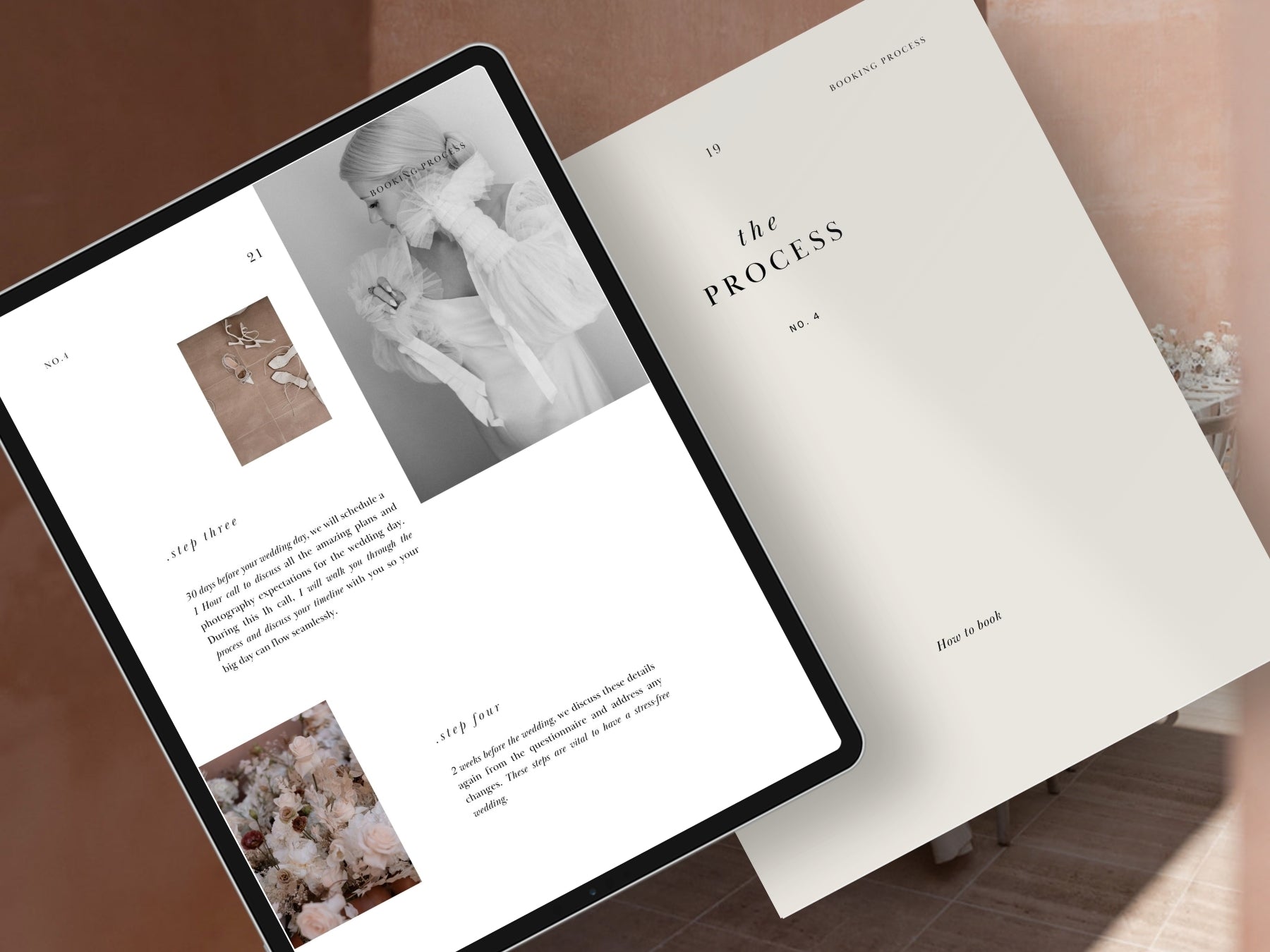 modern wedding photography pricing services canva template by white tint design