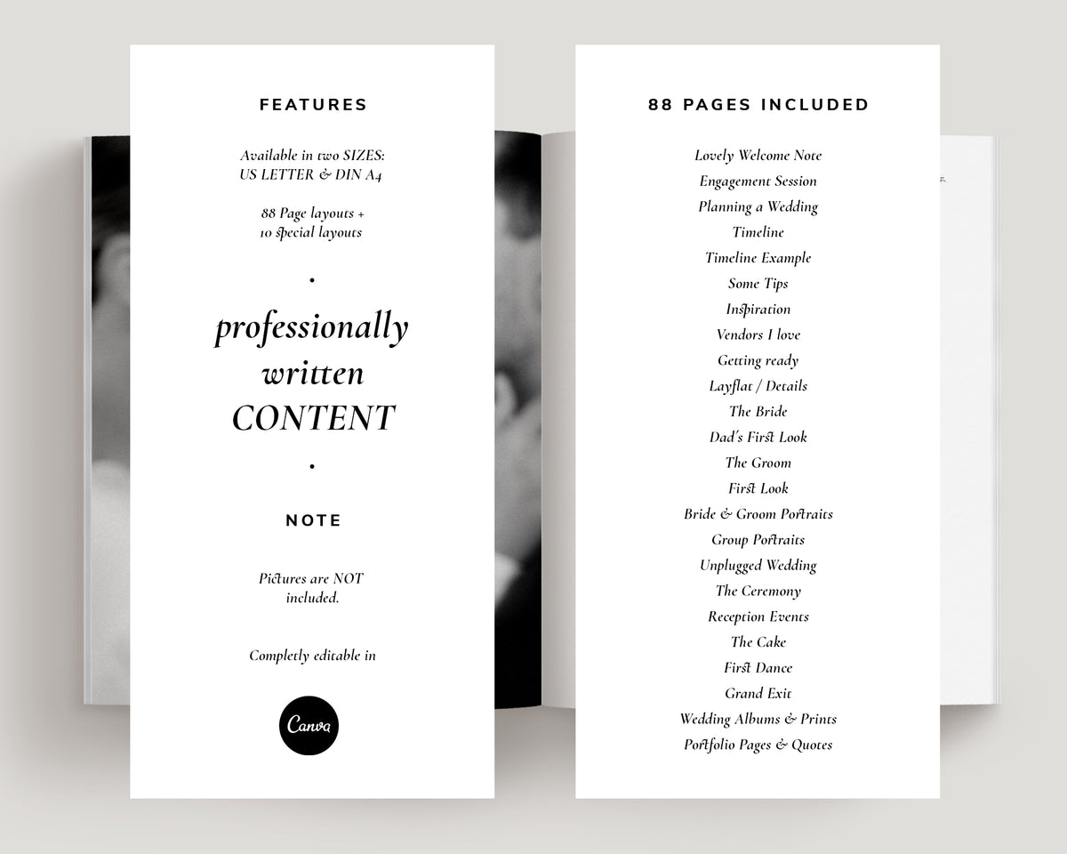 <i>canva</i><br> Marketing BUNDLE<br> <i>modern romance</i>