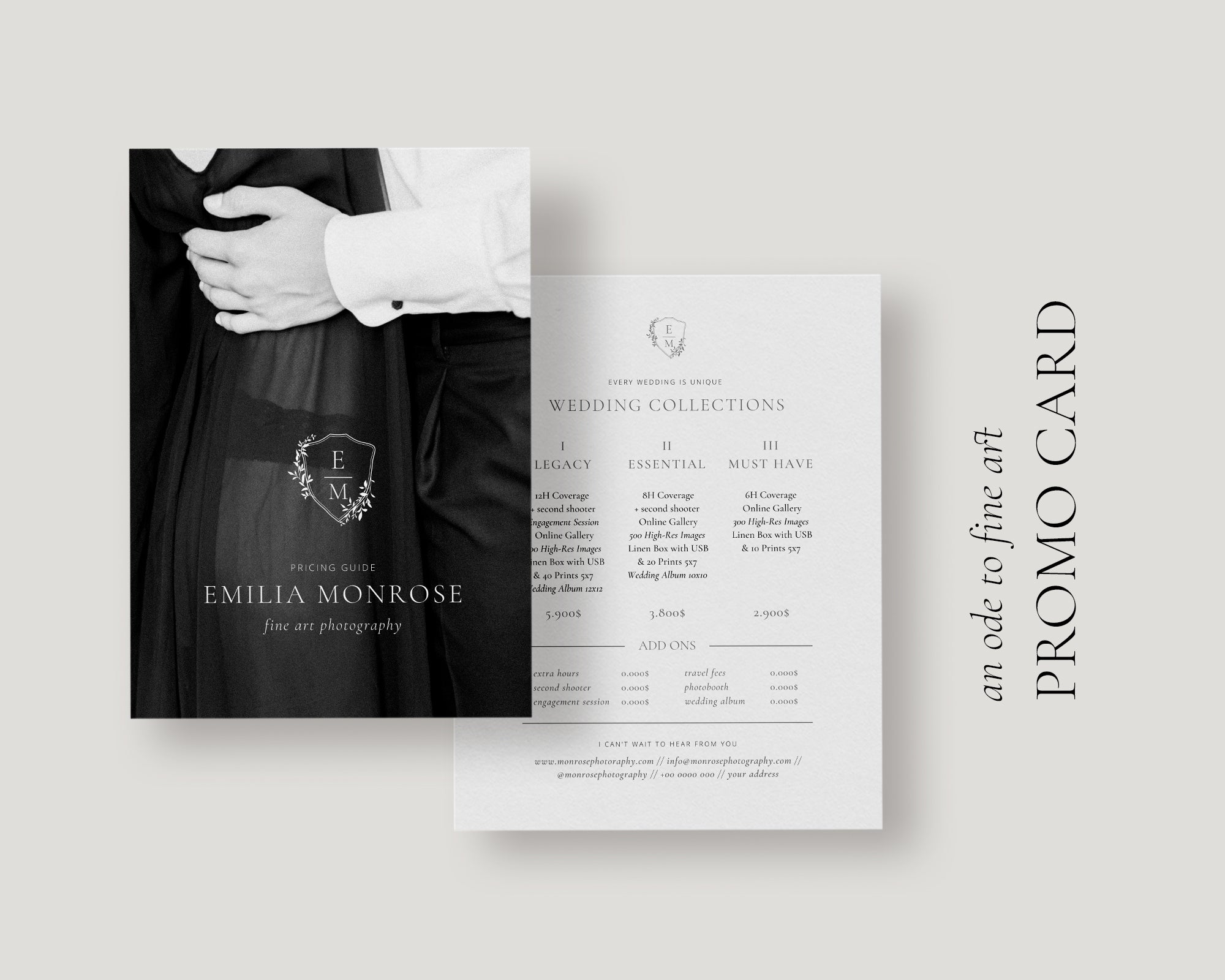 Promo Card ~ Fine Art