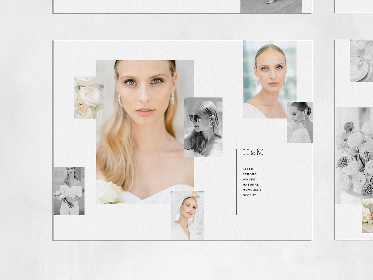Styled Shooting Moodboard ~ Modern Romance