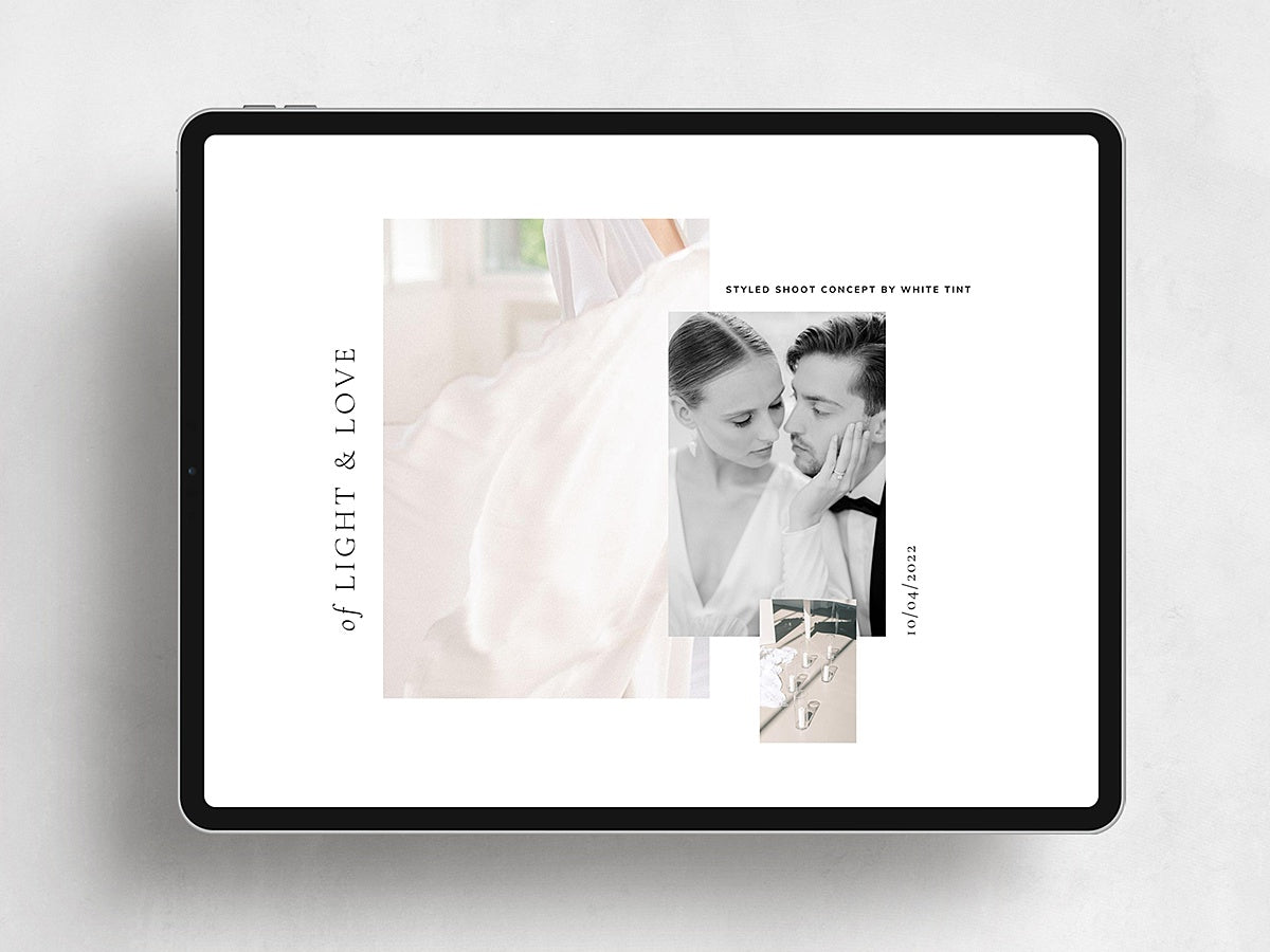 Styled Shooting Moodboard ~ Modern Romance