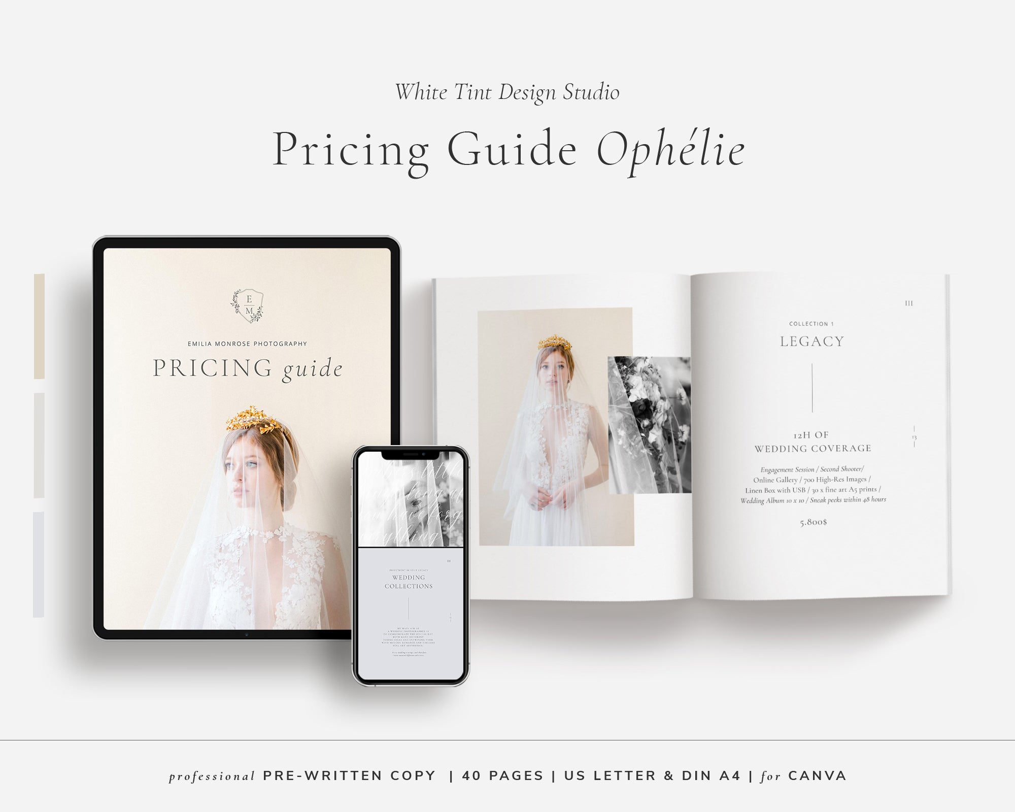 Pricing Guide ~ Ophélie