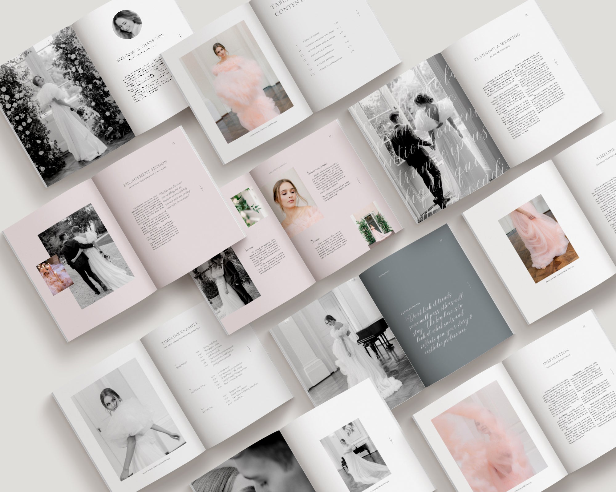 Wedding Welcome Guide  ~ Orchidée