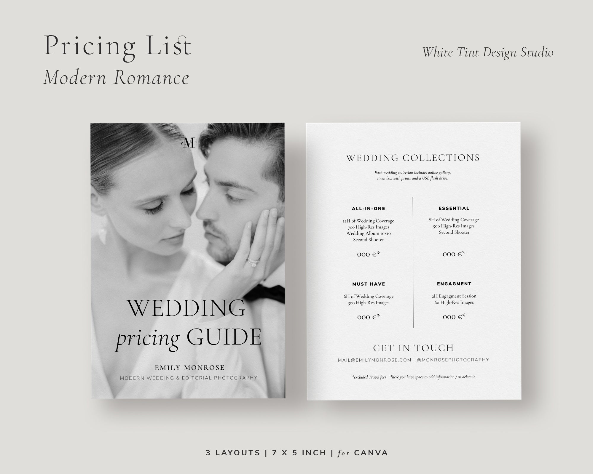 Promo Card ~ Modern Romance 01